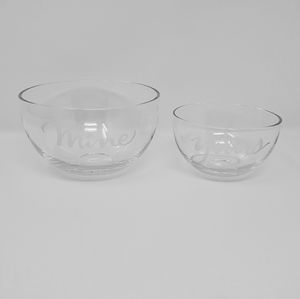 Lennox crystal kate spade two of a kind bowls